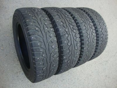 Лот: 11936179. Фото: 1. 185/65/14 Nokian Nordman-5 (шипы... Шины