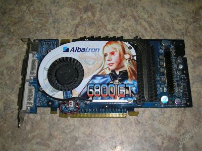 Лот: 2321091. Фото: 1. Albatron GeForce 6800 GT. Видеокарты