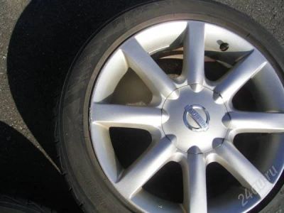 Лот: 1939847. Фото: 1. Диски Nissan R17x7.5J 5x114.3. Диски