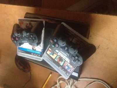 Лот: 5654186. Фото: 1. Sony playstation 3(обмен приветствуется... Игровые приставки, консоли