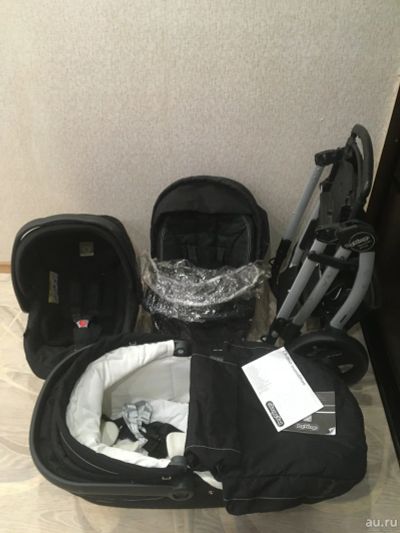 Лот: 17504826. Фото: 1. Коляска Peg-Perego 3 в 1. Коляски