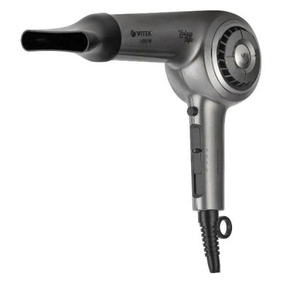 Лот: 24450338. Фото: 1. Фен Vitek VT-8230 Silver/Black. Укладка и стрижка волос, бритьё, эпиляция