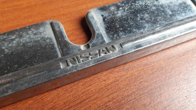 Лот: 18824569. Фото: 1. Рамка гос номера Nissan. Детали тюнинга