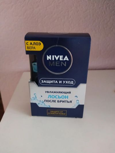 Лот: 21424177. Фото: 1. Лосьон после бритья NIVEA защита... Уход за телом