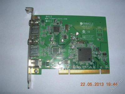 Лот: 2833753. Фото: 1. Плата видеозахвата Pinnacle Systems. ТВ-тюнеры и карты захвата