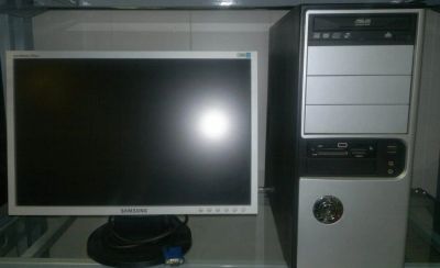 Лот: 3224586. Фото: 1. Системный блок+Монитор Samsung... Компьютеры в сборе