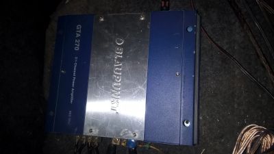 Лот: 6427155. Фото: 1. blaupunkt gta-270 обмен. Усилители