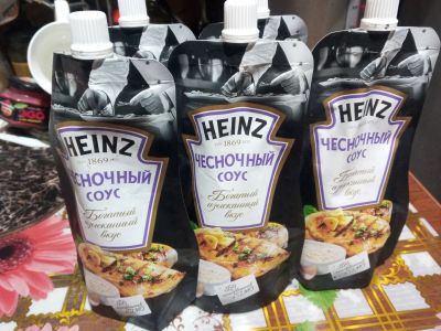 Лот: 20942302. Фото: 1. Соус чесночный. Приправы, специи