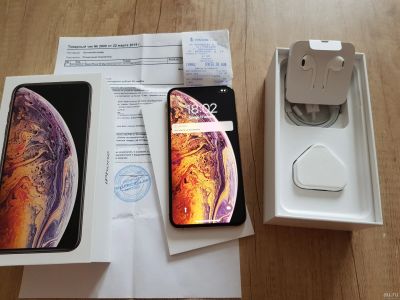 Лот: 13603639. Фото: 1. iPhone XS Max 64Gb Gold новый... Смартфоны