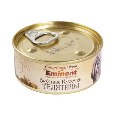 Лот: 10400191. Фото: 1. корм Eminent Для Собак Телятина... Корма