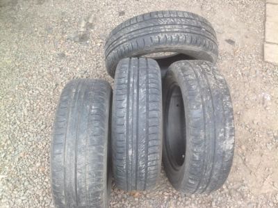 Лот: 11284687. Фото: 1. 175 65r14 Nokian Б/У Цена За Комплект... Шины