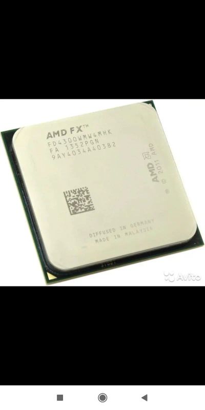 Лот: 15035622. Фото: 1. Процессор amd fx4300. Процессоры