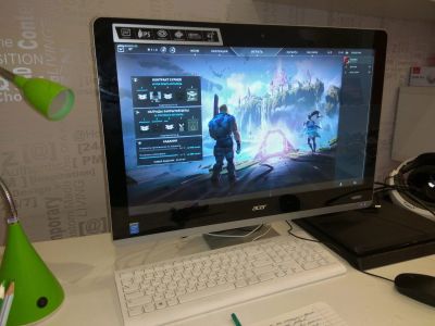 Лот: 16913535. Фото: 1. 24'' acer aspire z3 711. Моноблоки