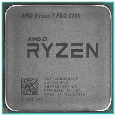 Лот: 17317354. Фото: 1. Ryzen 2700 PRO. Процессоры