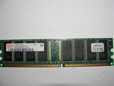 Лот: 322597. Фото: 1. HYNIX DDR DIMM 512Mb PC-3200. Оперативная память