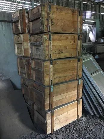 Лот: 19530766. Фото: 1. ящик деревянный от противогазов... Корзины, контейнеры