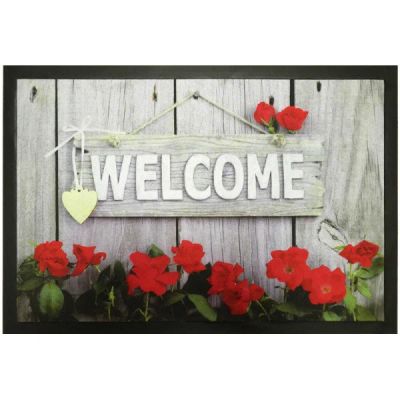 Лот: 13523495. Фото: 1. Коврик интерьерный "Welcome" 40... Ковры