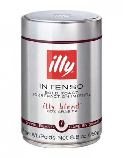 Лот: 14569844. Фото: 1. Кофе в зернах illy intenso, 100... Чай, кофе, какао