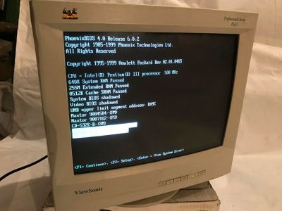 Лот: 10539736. Фото: 1. ЭЛТ кинескопный монитор ViewSonic... ЭЛТ-мониторы
