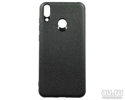 Лот: 13462278. Фото: 1. Чехол Honor 8C Экокожа (черный... Чехлы, бамперы