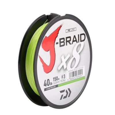 Лот: 16782307. Фото: 1. Плетёный шнур DAIWA J-Braid X8... Леска, блесны, крючки, мормышки