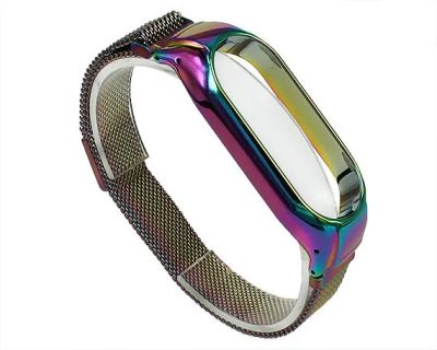 Лот: 20886366. Фото: 1. Ремешок Xiaomi Mi Band 7 Milanese... Смарт-часы, фитнес-браслеты, аксессуары