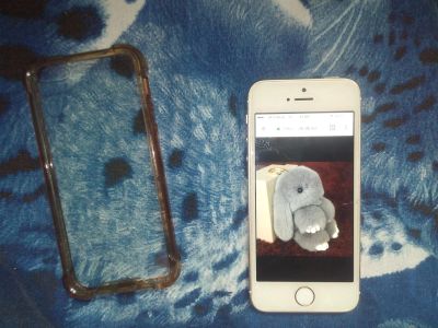 Лот: 9700528. Фото: 1. IPhone 5s оригинал цвет золотой. Смартфоны