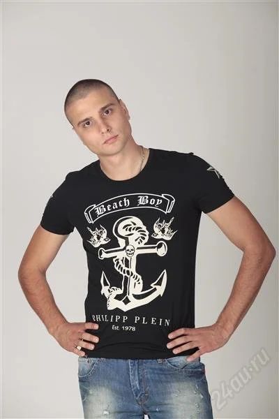 Лот: 2084745. Фото: 1. Футболка Phillip Plein. Футболки, поло