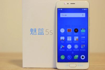 Лот: 9433845. Фото: 1. Meizu m5s 3/32 белый/серый (новый... Смартфоны