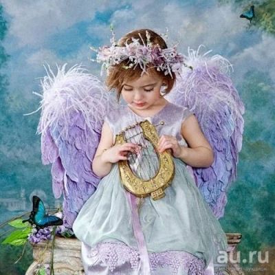Лот: 12791658. Фото: 1. "Ангел" раскраска по номерам. Картины по номерам