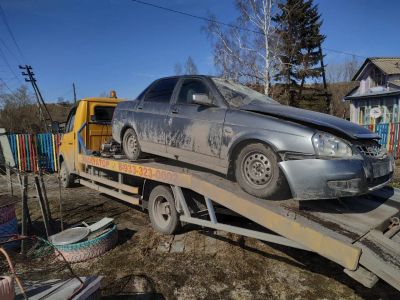 Лот: 13969773. Фото: 1. Крышка багажника приора седан. Кузов