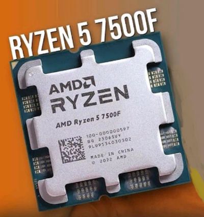 Лот: 20743435. Фото: 1. Процессор AMD Ryzen 5 7500F, 6... Процессоры