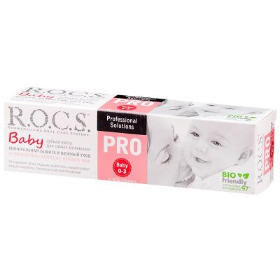 Лот: 23730352. Фото: 1. R.O.C.S. PRO Baby Зубная паста... Лекарства