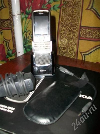 Лот: 223323. Фото: 1. NOKIA 8800 Carbon Arte с комплектом... Кнопочные мобильные телефоны