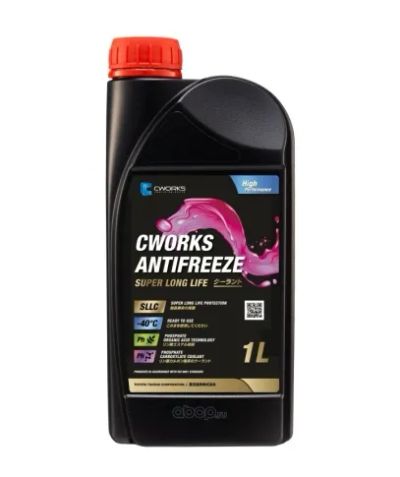 Лот: 21040565. Фото: 1. Антифриз Cworks Antifreeze Super... Масла, жидкости