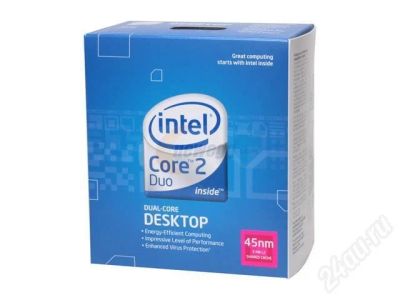 Лот: 676005. Фото: 1. Процессор Intel Core 2 Duo E7400. Процессоры