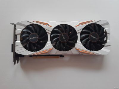 Лот: 13432025. Фото: 1. Видеокарта Gigabyte GeForce GTX... Видеокарты