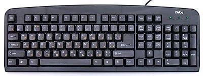Лот: 7362409. Фото: 1. Клавиатура Dialog KS-060BP, PS... Клавиатуры и мыши