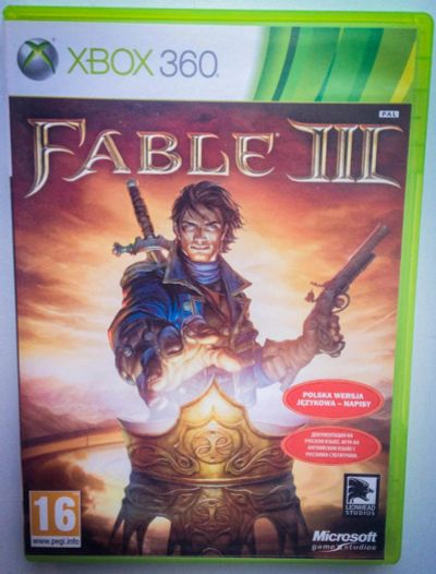 Лот: 5479832. Фото: 1. Fable 3. Игры для консолей