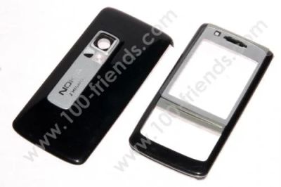Лот: 3217541. Фото: 1. Корпус Nokia 6280 ориг.(черный... Корпуса, клавиатуры, кнопки