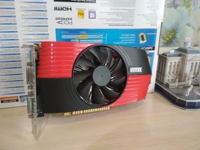 Лот: 18897412. Фото: 1. Видеокарта MSI GeForce GTX550Ti... Видеокарты