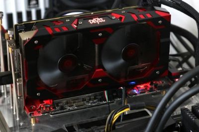 Лот: 17923382. Фото: 1. AMD Radeon RX 580 8Gb Red Devil. Видеокарты