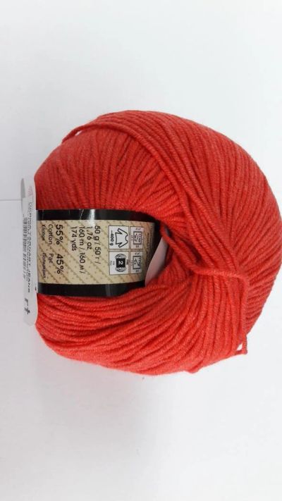 Лот: 8017782. Фото: 1. Пряжа Yarn Art Jeans состав 55... Ткани, нитки, пряжа