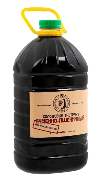 Лот: 15620082. Фото: 1. Солодовый экстракт "Ячменно-Пшеничный... Ингредиенты для приготовления напитков
