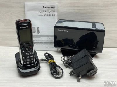Лот: 18110106. Фото: 1. VoIP телефон Panasonic KX-TGP500... DECT и радиотелефоны