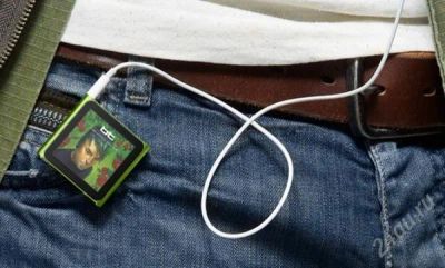 Лот: 1255753. Фото: 1. iPod nano 6g green. Плееры