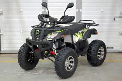 Лот: 24926941. Фото: 1. Квадроцикл Grizzly 150 «Зеленый... Снегоходы, квадроциклы