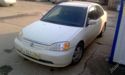 Лот: 2001626. Фото: 1. HONDA CIVIC, 2001, V-1500, 2WD... Автомобили