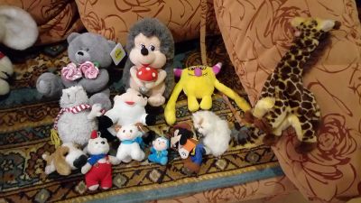 Лот: 13714488. Фото: 1. Игрушки детские по 100 р. Мягкие