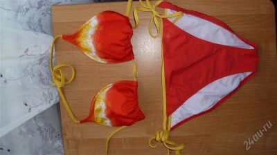 Лот: 1375907. Фото: 1. красивущий яркий купальник, такого... Купальники